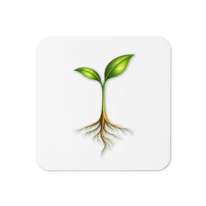 Take Root — Cyber Sage Coaster — front view