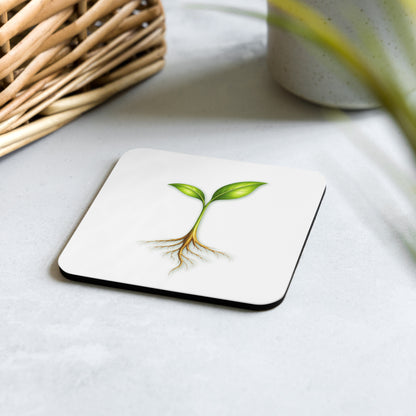 Take Root — Cyber Sage Coaster — front view