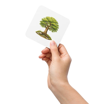 Grow — Cyber Sage Coaster — front view