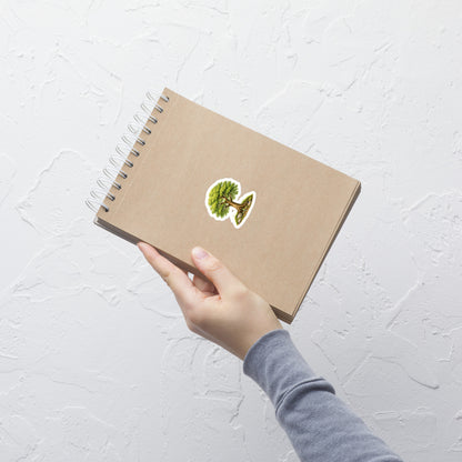 Grow Grove growth sticker, 4 by 4 inches, product view