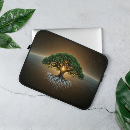Cyber Sage — Growth by Design Laptop Sleeve — 13 front view