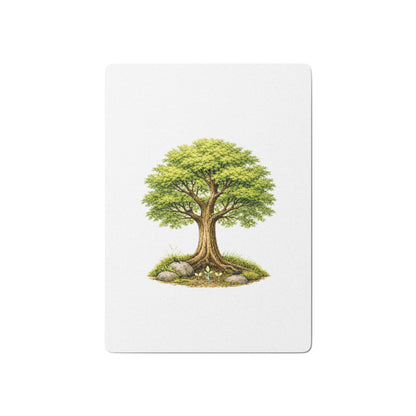 Grow — Grove Deck — poker playing cards white 2.5x3.5 front view