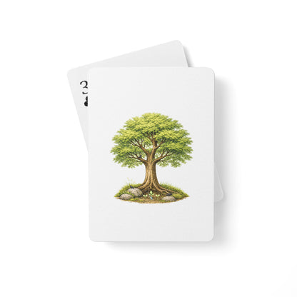 Grow — Grove Deck — poker playing cards white 2.5x3.5 front view