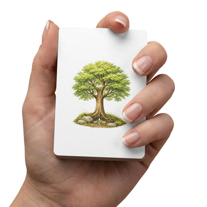 Grow — Grove Deck — poker playing cards white 2.5x3.5 front view