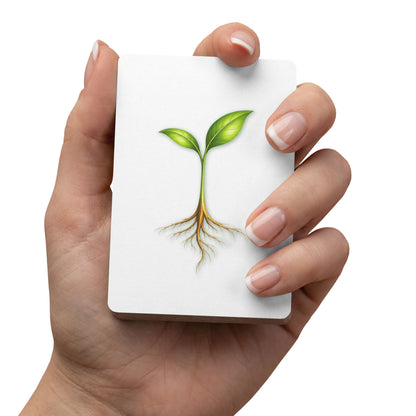 Take Root — Grove Deck — poker playing cards white 2.5x3.5 front view
