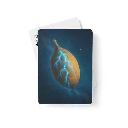 Cyber Seed — Grove Deck — poker playing cards white 2.5x3.5 front view