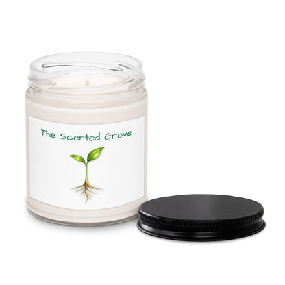 Take Root — Scented Soy Candle — scented soy candle_ 9oz clean cotton front view