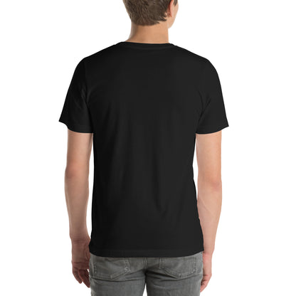 Grandis — t-shirt Cyber Sage en noir, vue de dos