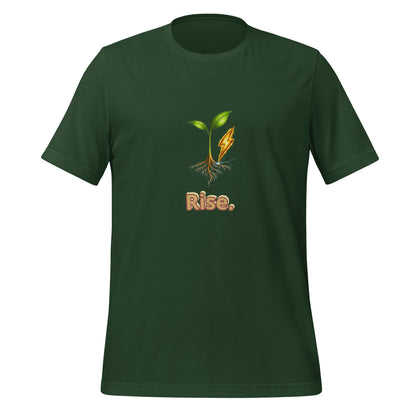 Rise — Cyber Sage Tee (Seed Series) — forest front view