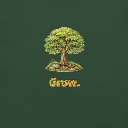 Take Root — Cyber Sage Tee (Seed Series) | Deep Forest — forest front view