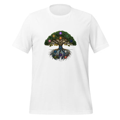 The Grove — Cyber Sage Tee (Ecosystem Series) V1 — white front view